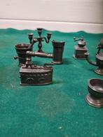 tinnen letterbak beeldjes vintage, Ophalen of Verzenden