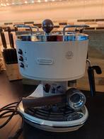 DeLonghi Espressomachine - Vintage Stijl, Witgoed en Apparatuur, Koffiezetapparaten, Ophalen, Gebruikt, Espresso apparaat, Gemalen koffie