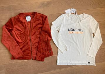 Jasje Anotherwoman maat L + shirt Zoso maat M beschikbaar voor biedingen