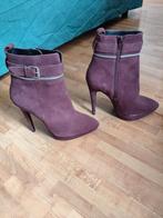 Even&Odd Paarsbruin/ aubergine Enkellaarsjes Hak, Kleding | Dames, Schoenen, Overige kleuren, Lage of Enkellaarzen, Ophalen of Verzenden