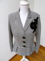 Q14 CAROLINE BISS apart colbert jasje zwart wit maat 36, Kleding | Dames, Zwart, Ophalen of Verzenden, Zo goed als nieuw, Jasje