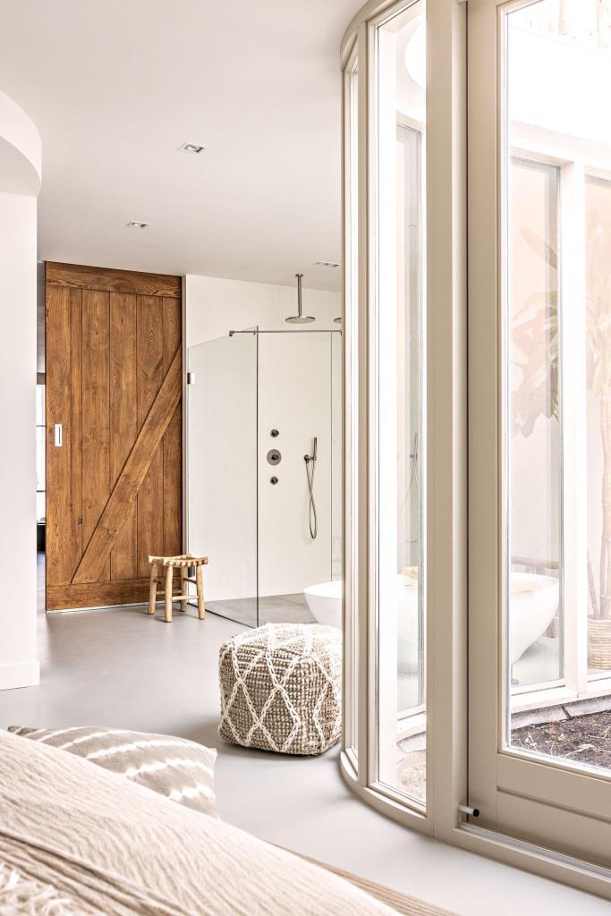 Houten deur op maat - EIKENHOUT, Doe-het-zelf en Verbouw, Deuren en Horren, Nieuw, Hout, Metaal, Schuifdeur, Vouwdeur