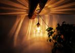 Hanglamp - Het juiste hout, Verzenden, Vintage, Zo goed als nieuw, Minder dan 50 cm