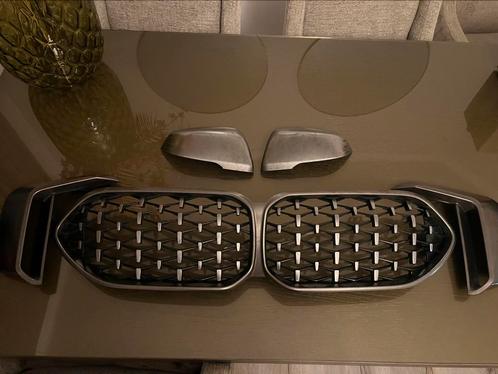 BMW F44 M grill en spiegelkappen performance titanium, Auto-onderdelen, Carrosserie en Plaatwerk, Bumper, BMW, Gebruikt, Ophalen of Verzenden