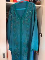 Turquase caftan, Ophalen of Verzenden, Zo goed als nieuw, Trouwjurk