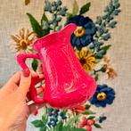 Daan Kromhout vaasje fuchsia Can you feel it kannetje roze, Huis en Inrichting, Woonaccessoires | Vazen, Gebruikt, Overige kleuren