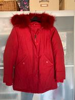 Dikke rode winterjas van The Coat Company mt S, Ophalen of Verzenden, Zo goed als nieuw, Rood