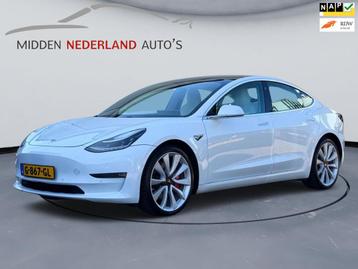 Tesla Model 3 Performance AWD 75 kWh * INCL BTW * beschikbaar voor biedingen