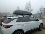 TE HUUR: Hapro Traxer 6.6 dakkoffer + Thule dakdragers, Ophalen, Gebruikt