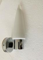 Jaren 80 cone wandlamp / badkamer-lampje, Gebruikt, Jaren 80, Ophalen of Verzenden, Glas