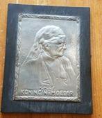 Rechthoekige plaquette met relief portret van Emma., Antiek en Kunst, Ophalen