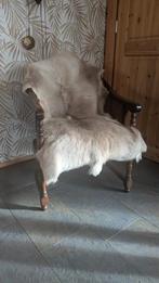 Webbing fauteuil, Huis en Inrichting, Fauteuils, Ophalen, Hout, Gebruikt, 75 tot 100 cm
