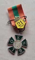 KNBLO Avondvierdaagse 21 medaille, Postzegels en Munten, Penningen en Medailles, Ophalen of Verzenden, Overige materialen
