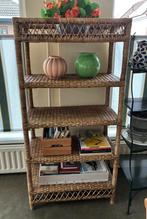 Degelijke rotan (boeken) kast, Huis en Inrichting, Ophalen, Zo goed als nieuw