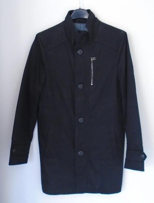 WE heren trenchcoat zwart ongedragen! jas maat M, Kleding | Heren, Jassen | Winter, Nieuw, Maat 48/50 (M), Zwart, Verzenden