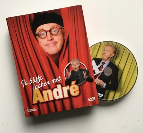Je Blijft Lachen Met Andre` (  dvd-box ), Cd's en Dvd's, Dvd's | Komedie, Zo goed als nieuw, Overige genres, Boxset, Alle leeftijden