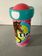 Mepal drinkbeker paarden, Ophalen of Verzenden, Zo goed als nieuw