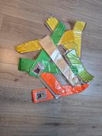 Neon handschoenen carnavalskleding, Kleding | Dames, Carnavalskleding en Feestkleding, Ophalen, Zo goed als nieuw, Carnaval