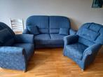 Gratis afhalen 2 sits en 2 fauteuils, Ophalen of Verzenden, Gebruikt