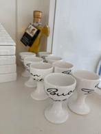 Set van 8 Eierdopjes van Rivieta Maison, Huis en Inrichting, Keuken | Servies, Ophalen, Overige typen, Zo goed als nieuw, Overige stijlen