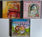 4 x CD Sprookjes: o.a. Assepoester, Doornroosje, Pinokkio, Ophalen of Verzenden, Zo goed als nieuw, Verhaal of Sprookje, 6 tot 9 jaar