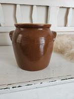 Grespot uit Frankrijk, Tuin en Terras, Bloempotten, Rond, Ophalen of Verzenden, Zo goed als nieuw, Aardewerk