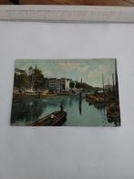 ROTTERDAM. LEUVEHAVEN. 1918, Verzamelen, Ansichtkaarten | Themakaarten, Ophalen of Verzenden, Voor 1920, Voertuig