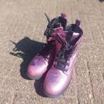 paarse leren boots mt 28, Ophalen of Verzenden, Gebruikt, Meisje, Laarzen