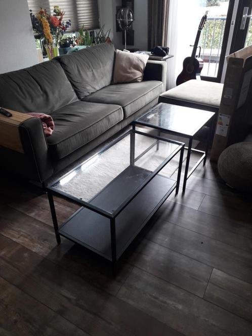 Vittsjo Salon tafel set Ikea, Huis en Inrichting, Tafels | Salontafels, Zo goed als nieuw, Minder dan 50 cm, 50 tot 100 cm, 50 tot 100 cm