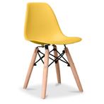 TWO NEW YELLOW CHILDREN'S CHAIRS, Huis en Inrichting, Barkrukken, Ophalen, Nieuw