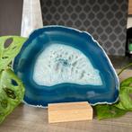 Agaat schijven blauw, Ophalen of Verzenden, Mineraal