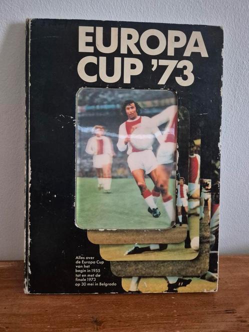 Europa Cup '73 Ajax Voetbalboek, Boeken, Sportboeken, Gelezen, Balsport, Ophalen of Verzenden