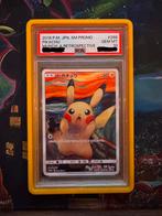 Pokemon Pikachu Munch PSA 10, Ophalen, Zo goed als nieuw, Losse kaart