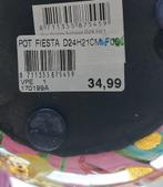 Bloempot Fiesta Lammie roze, Ophalen, Rond, Binnen, Zo goed als nieuw