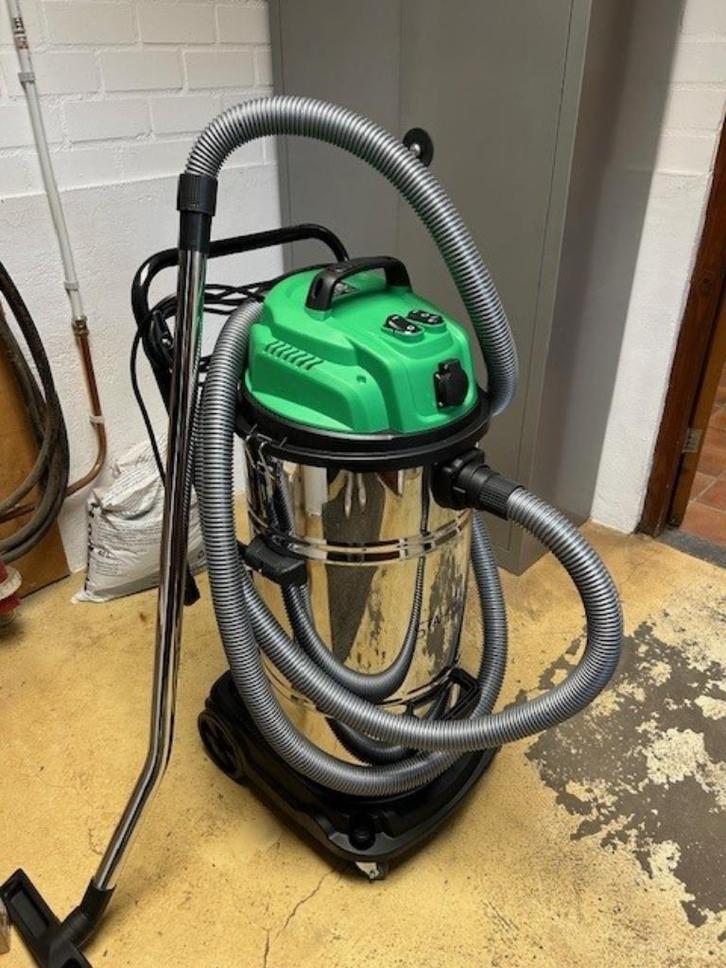 Jungwille JW100L – Industriële Nat- en Droogzuiger 100L, Doe-het-zelf en Verbouw, Reinigingsmachines, Nieuw, Waterstofzuiger, Ophalen