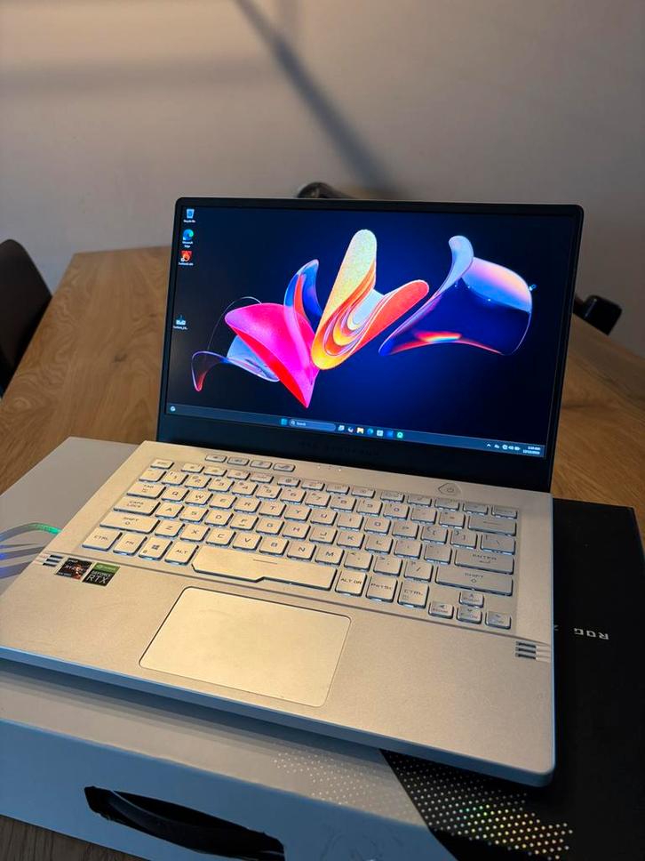 Asus Zephyrus gaming laptop| Ryzen5. RTX3050TI. 1440P. 16GB, Computers en Software, Windows Laptops, Zo goed als nieuw, 14 inch