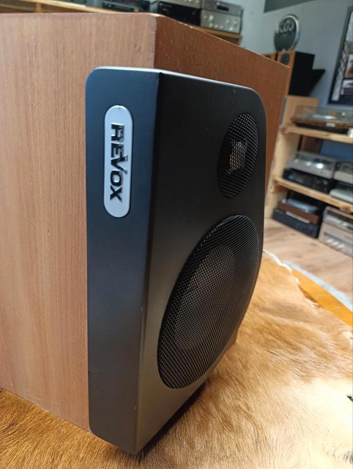 Revox, Audio, Tv en Foto, Luidsprekers, Gebruikt, Front, Rear of Stereo speakers, 60 tot 120 watt, Overige merken, Ophalen