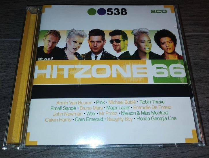 Hitzone 66 [2 CD], Cd's en Dvd's, Cd's | Verzamelalbums, Zo goed als nieuw, Pop, Ophalen of Verzenden