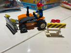 Lego City 30353 Tractor met Wegversperring - Complete Set, Ophalen of Verzenden, Gebruikt, Complete set, Lego