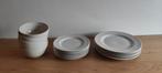 Servies Hema off white, Ophalen, Gebruikt, Overige stijlen, Bord(en)