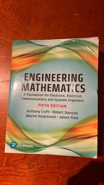 Engineering mathematics 5e editie beschikbaar voor biedingen