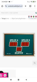 Mini score dk, Sport en Fitness, Biljarten en Poolen, Ophalen of Verzenden, Gebruikt, Pooltafel