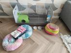 Konijnen cavia kooi, Dieren en Toebehoren, Minder dan 60 cm, Kooi, Ophalen of Verzenden, Zo goed als nieuw