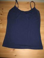 Steps Stretchy Topje DonkerBlauw Satijnen Randjes Maat S, Kleding | Dames, Tops, Blauw, Ophalen of Verzenden, Zo goed als nieuw