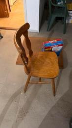 Gratis houten stoel af te halen, Huis en Inrichting, Stoelen, Ophalen of Verzenden, Gebruikt