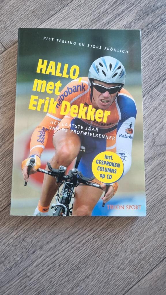 Hallo met Erik Dekker (incl. CD), Boeken, Biografieën, Gelezen, Sport, Ophalen of Verzenden