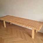 IKEA Stockholm bankje rotan – design (2017), Ophalen, Gebruikt, Grenenhout, Scandinavisch, rotan, naturel hout