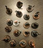 LOTR Warhammer 18x Khazad guard, Hobby en Vrije tijd, Wargaming, Figuurtje(s), Warhammer, Geverfd, Gebruikt