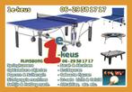 Wedstrijd TAFELTENNISTAFELS goedkoop huren compleet, outdoor, Ophalen, Zo goed als nieuw, Overige