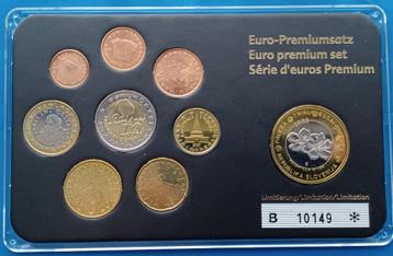 Slovenië €uro muntset 2007 - Euro-Premiumsatz met 1 Probe    beschikbaar voor biedingen